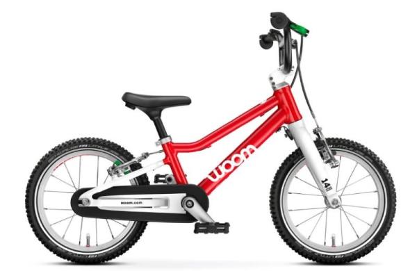 WOOM GO 2 14" woom red 3&ndash;4,5 Jahre &bull; 95&ndash;110 cm 5,2 kg