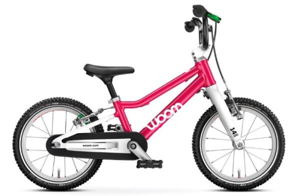 WOOM GO 2 14" hot pink 3&ndash;4,5 Jahre &bull; 95&ndash;110 cm 5,2 kg
