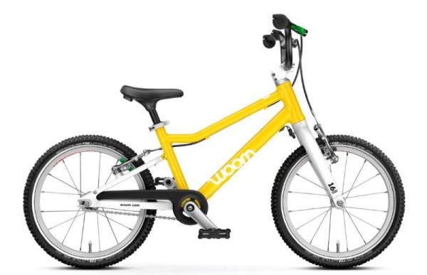WOOM GO 3 16" vibrant yellow 4-6 Jahre &bull; 105&ndash;120 cm 5,4 kg