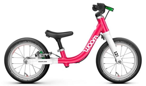 WOOM GO 1 12" hot pink 1,5&ndash;3,5 Jahre &bull; 82&ndash;100 cm 3 kg