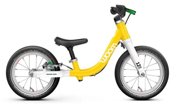WOOM GO 1 12" vibrant yellow 1,5&ndash;3,5 Jahre &bull; 82&ndash;100 cm 3 kg