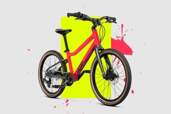 WOOM Explore 4 20" neon pink 6 - 8 Jahre &bull; 115 - 130 cm ca.7,9 kg