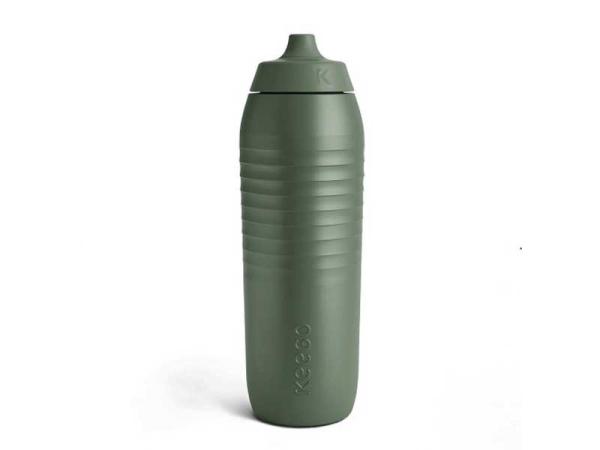 KEEGO Trinkflasche Kunststoff Titan 0,75 l. - Gravel Green "LTD Edition"
