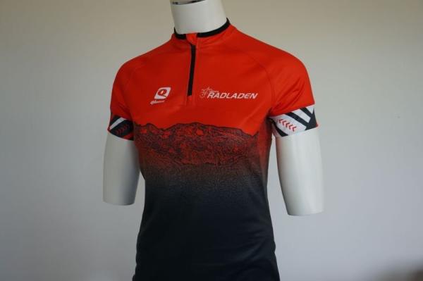 RADLADEN Trikot "Hoher G&ouml;ll" Men QLOOM capricorn red S