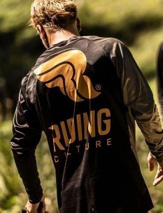 RIDING CULTURE Sender Shirt Longsleeve green/yellow L