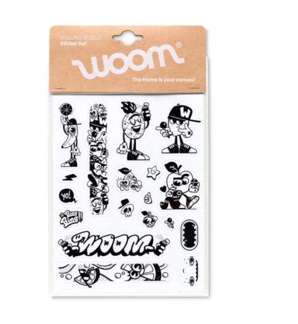 WOOM Rolling Rebels Sticker-Set