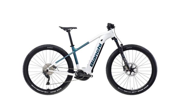 BIANCHI T-TRONIK X 9.1 DEO10 BOSCH CX Medium White / Iridescent Blu/Violet Full Gloss