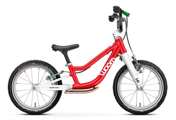 WOOM GO 1+ Plus 14" woom red 3&ndash;4,5 Jahre &bull; 95&ndash;110 cm 4,45 kg