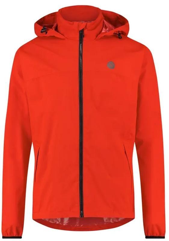 AGU Go Regenjacke Essential Hi-Vis neon rot M