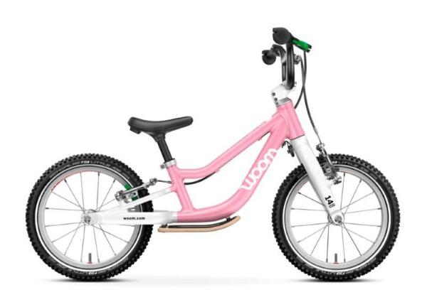 WOOM GO 1+ Plus 14" powder pink  3&ndash;4,5 Jahre &bull; 95&ndash;110 cm 4,45 kg