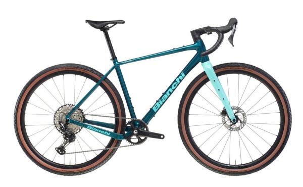 BIANCHI Arcadex AL - GRX 610/822 - Turquoise / CK16 full glossy MD