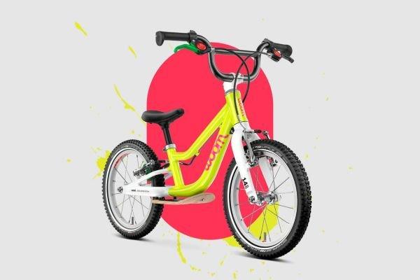 WOOM GO 1+ Plus 14" neon lime 3&ndash;4,5 Jahre &bull; 95&ndash;110 cm 4,45 kg