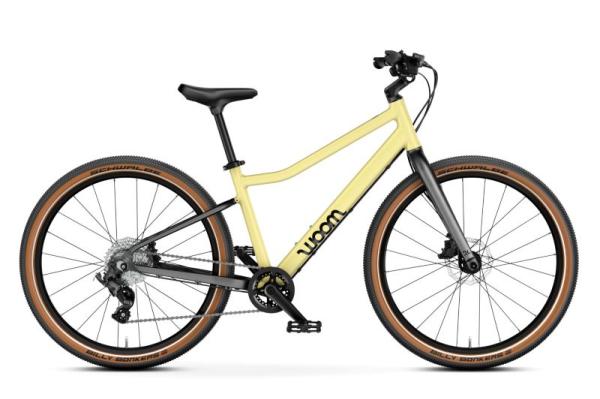 WOOM Explore 5 24 mellow yellow 7 - 11 Jahre &bull; 125 - 145 cm 9,0 kg