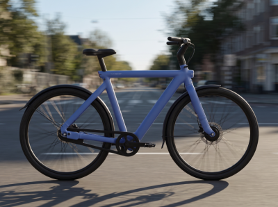 VanMoof S6 electric blue Produktbild 1
