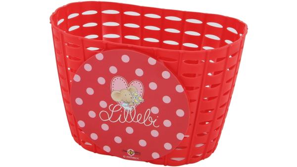 Bike Fashion Kinderkorb  L rot, bunt