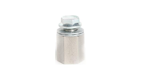Thule Adapter  1 1/8" silber