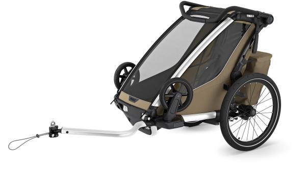 Thule Chariot Cross 2 Single  XXL braun, silber