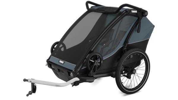 Thule Chariot Cab Double  XXL blau, schwarz