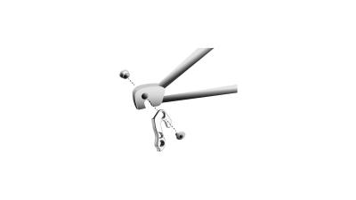 Union Schaltauge  17 mm silber Produktbild 2