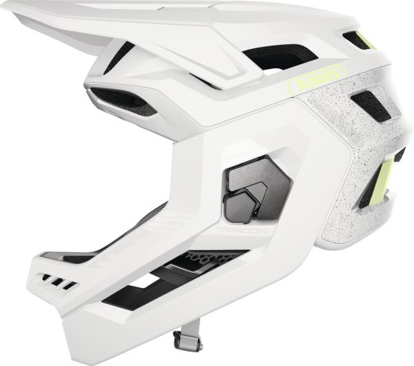 ABUS TARGON lemon white S white  