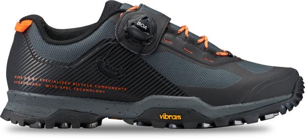 Specialized Rime 2.0 Hydroguard Mountain Bike Shoe Black/Cast battleship/Blaze 39