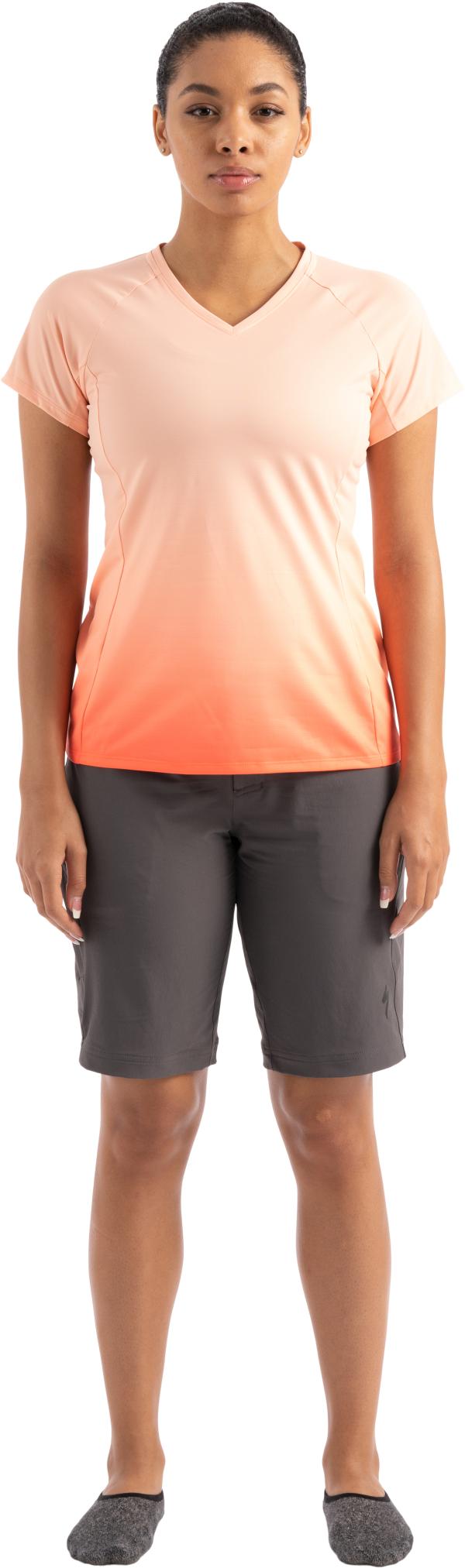 Specialized Andorra Air Shortsleeve Jersey Ice Lava / Acid Lava Fade XS