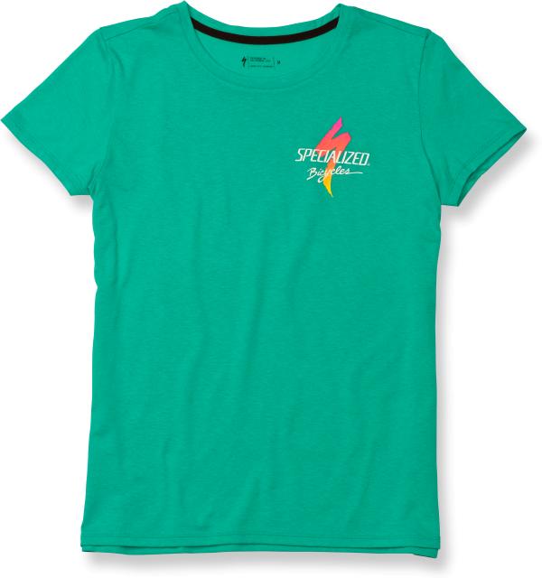 Specialized STANDARD TEE WMN BOARDWALK ACDMNT FADE M Acid Mint/Fade Medium