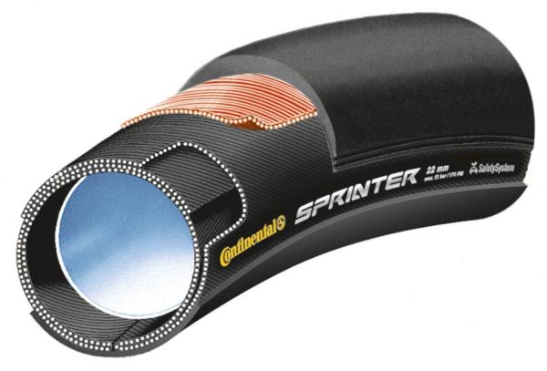 SPRINTER, 28"X25, SW, TUBULAR
