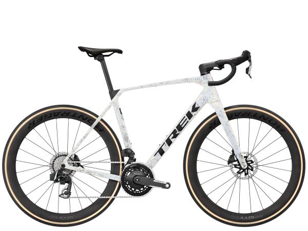 Trek Domane SLR 7 AXS L Mother of Pearl/Silver Marble