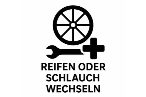 Reifen und/oder Schlauch wechseln