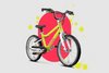 WOOM GO 3 16  neon lime 4-6 Jahre • 105–120 cm 5,4 kg