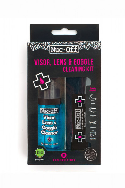 MUC OFF Visor, Lens & Goggle Cleaning Kit